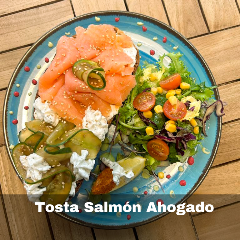 Carta L'Origine: salmón noruego con pepino marinado en soja y sésamo